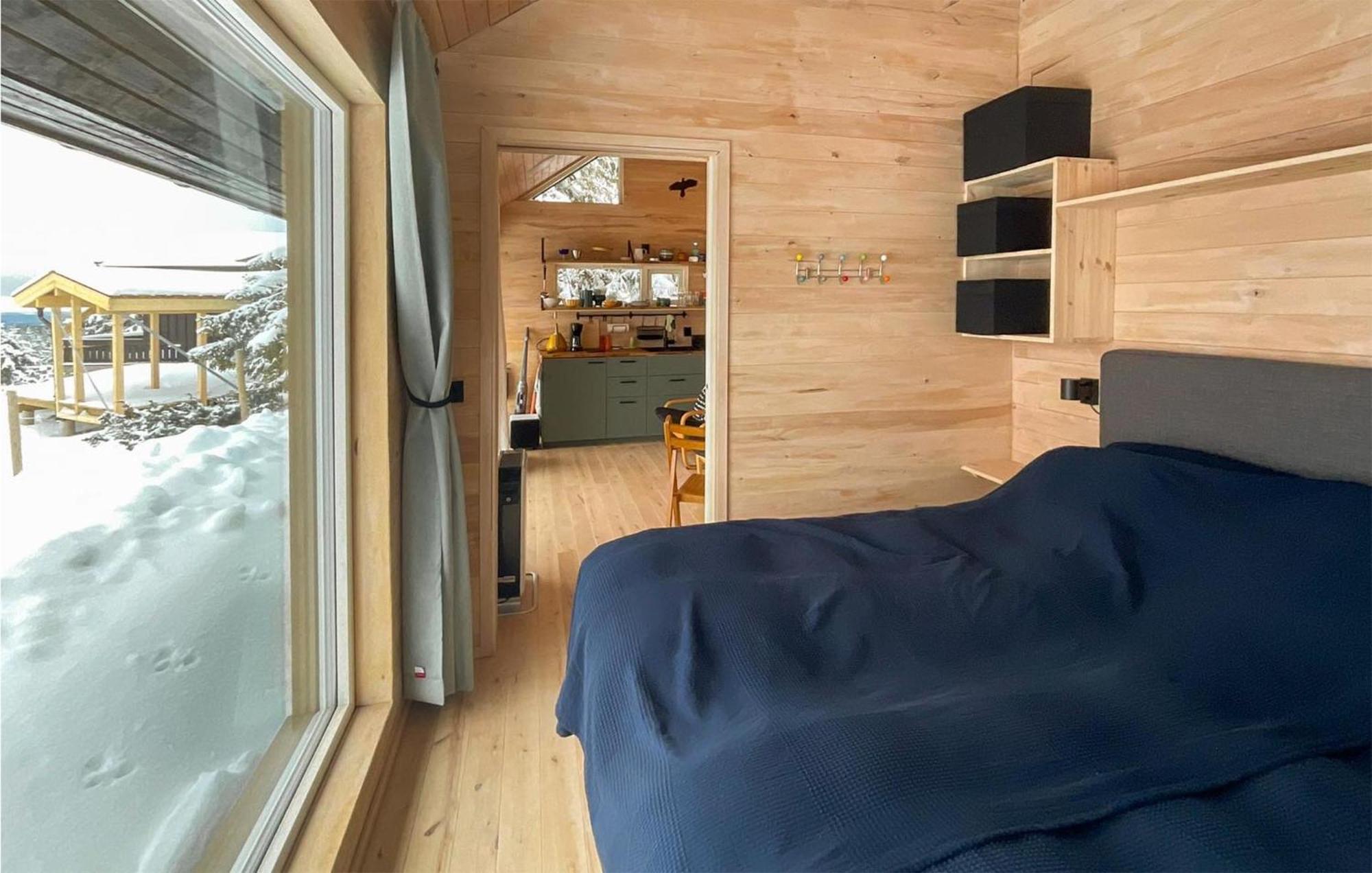 Amazing Home In Sjusjoen With Kitchen Ngoại thất bức ảnh