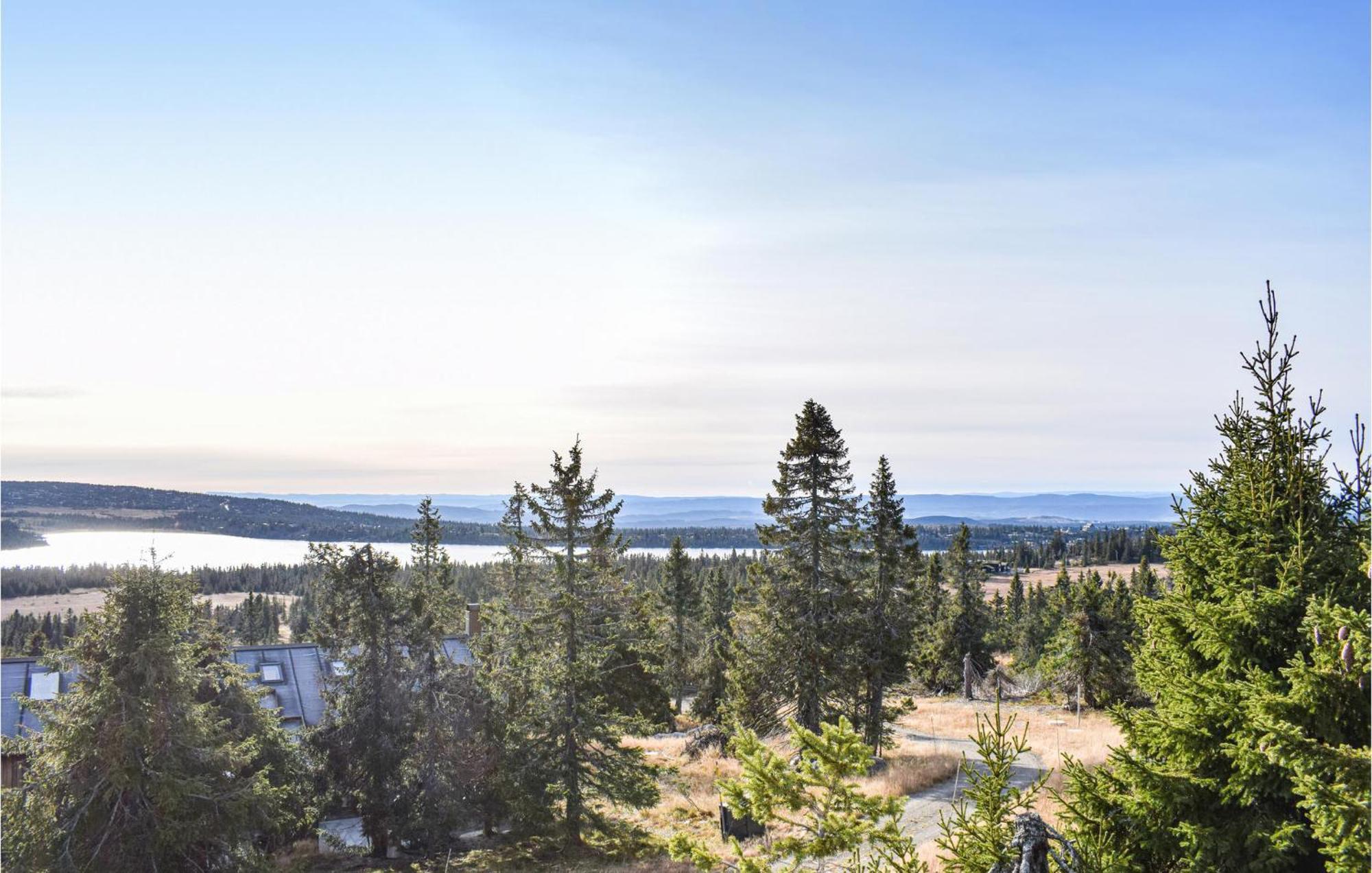 Amazing Home In Sjusjoen With Kitchen Ngoại thất bức ảnh